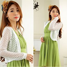 Ξ米亞alisaΨ JK9631 經典百搭荷葉邊短袖雪紡開衫小外套 黑 白 M XL 2XL 3XL ☆ 代購 歷史價格詳細信息