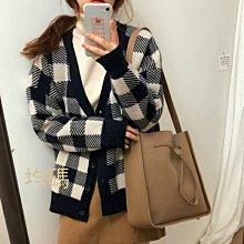均碼 復古翻領針織開衫＋直筒休閒長褲 慵懶風套裝 設計感毛衣外套 百搭純色闊腿褲 女生早秋套裝 歷史價格詳細信息