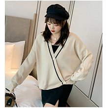 大尺碼針織外套撞色針織外套65-130KG 2XL-7XL M 歷史價格詳細信息