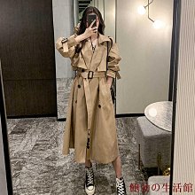 鮑勃の生活館虞姬服飾-風衣外套女 英倫風大尺碼中長款風衣 冬天洋裝 洋裝過膝長洋裝 風衣洋裝 過膝風衣 風衣外套女 流行大衣 價格比較,價格查詢,歷史價格詳細信息