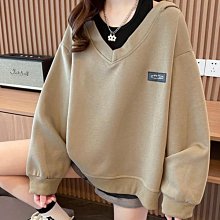 連帽衛衣女春韓版寬松設計感小眾百搭薄款小個子短款開衫外套-餘登米女裝 歷史價格詳細信息