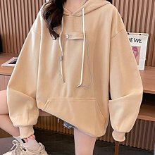 連帽衛衣女春韓版寬松設計感小眾百搭薄款小個子短款開衫外套-餘登米女裝 歷史價格詳細信息