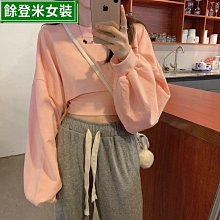 韓版 港風 衛衣女 春秋 薄款 寬松 潮 bf慵懶風 設計感小眾  字母上衣-餘登米女裝 歷史價格詳細信息