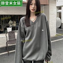 慵懶風衛衣女年長袖開衫設計感小眾寬松拼接韓版學生外套 女生外套 外套女-餘登米女裝 歷史價格詳細信息