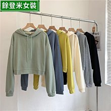 純色連帽衛衣女 拉鍊開衫 春秋B休閒運動上衣 寬鬆百搭加絨衛衣外套 薄款外套-餘登米女裝 歷史價格詳細信息