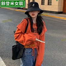 圓領長袖衛衣女學生薄款外套衣服女流行女裝休閒服飾女性服裝．F 歷史價格詳細信息