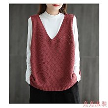 鏤空針織馬甲女 針織背心 辣妹設計感外穿背心 無袖罩衫 長版背心 無袖上衣 女裝 衣服-靚莎優選 歷史價格詳細信息