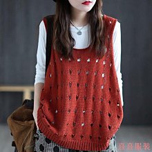 春秋大碼針織馬甲背心女寬鬆坎肩套頭毛衣韓版毛線馬夾胖mm200斤 歷史價格詳細信息