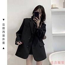 春秋新款 西裝外套女    韓版 高級感  職業  簡約通勤   氣質  寬鬆  顯瘦  百搭  小西裝  不起球  品【柏優小店】 歷史價格詳細信息