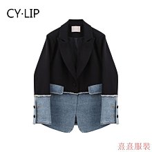 熹熹服裝大尺碼女裝西裝馬甲2023春秋新款韓版時尚潮流無袖馬夾西裝外套 歷史價格詳細信息