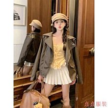 熹熹服裝辣妹套裝多巴胺穿搭秋季新款韓版長袖上衣甜妹辣妹短裙套裝緊身打底針織小外套小熊可愛短版上衣大尺碼女裝 歷史價格詳細信息