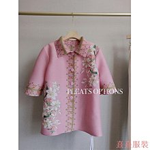 熹熹服裝褶衣三宅褶皺手工褶皺上衣女新款氣質百搭通勤寬鬆大尺碼三宅2024春夏新款外套女女裝衣服 歷史價格詳細信息