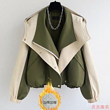 熹熹服裝（加棉加厚）大尺碼女裝羊毛大衣女中長款時尚秋冬新款寬鬆休閒雙面絨毛呢外套 歷史價格詳細信息