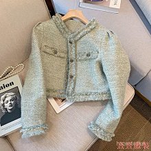 熹熹服裝高級感炸街西裝外套春秋季2024新款大尺碼女裝胖mm洋氣格子西裝上衣 歷史價格詳細信息