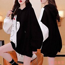 熹熹服裝100KG大尺碼女裝寬鬆休閒卡通印花大學T 歷史價格詳細信息