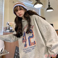 熹熹服裝【現貨】150公斤可穿 大尺碼連帽上衣 大學T女 長袖帽T 正肩胖mm寬鬆大碼連帽衛衣女春秋冬字母薄款顯瘦上衣 潮 歷史價格詳細信息