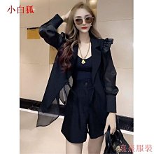 白色西裝短褲女夏季2024年新款薄款百搭顯瘦高腰a字闊腿休閒褲子 歷史價格詳細信息