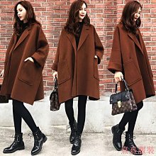 小美の店女裝大尺碼毛呢外套大衣秋冬中長款寬鬆繭型小個子外套 價格比較,價格查詢,歷史價格詳細信息