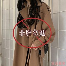 小美の店過膝英倫長款風衣胖mm大尺碼女裝春秋新款高級感風衣氣質西裝外套女 歷史價格詳細信息