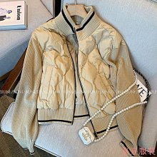 小美の店寬鬆顯瘦大尺碼棉服女收腰棉服女長款棉服女加厚保暖上衣【B1227】 復古立領針織拼接菱格棉服外套女秋冬新款小眾時髦輕薄夾 價格比較,價格查詢,歷史價格詳細信息