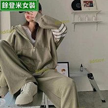 休閒時尚運動服套裝女秋冬季2023新款時髦加厚寬鬆顯瘦衛衣兩件套 歷史價格詳細信息