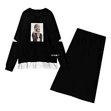 現貨熱銷-套裝女秋冬新款休閑字母長袖圓領女士衛衣抽繩束腳褲女時尚兩件套 歷史價格詳細信息