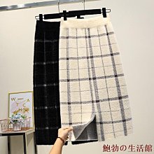 中長款仿水貂絨大衣2021秋冬新款韓版寬松加厚毛呢格子開衫女外套超夯 精品 歷史價格詳細信息