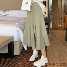 鮑勃の生活館裙子 Ins風3色韓版彈性針織長裙高腰顯瘦a字裙秋冬穿搭大尺碼半身裙 20819 歷史價格詳細信息