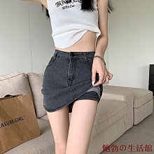 大尺碼 半身裙 短裙 包臀裙 夏新款牛仔短裙女韓版大碼胖mm百搭學院風高腰顯瘦A字半身裙 歷史價格詳細信息