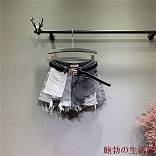 破洞牛仔褲女夏季薄款2023年新款燙鑽設計感高腰闊腿垂感拖地褲子 歷史價格詳細信息