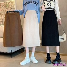 大尺碼-中長款顯瘦A字裙-深藍/50卡其/59墨綠-0106022 歷史價格詳細信息