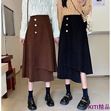 【熱賣精選】半身長裙莫代爾半身長裙2020夏季顯瘦大擺A字女士高腰裙子開叉長款半身裙 歷史價格詳細信息