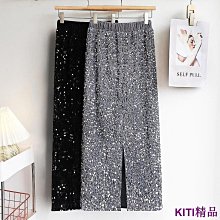 秋冬大碼燈芯絨半身裙高腰開叉字中裙女胖黑色包臀一步裙 歷史價格詳細信息