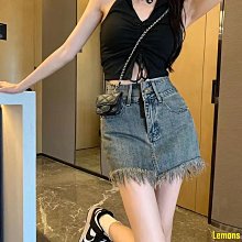 牛仔短裙包臀裙 高腰A字裙 傘裙 牛仔裙 半身裙 夏日多巴胺女孩穿搭粉色牛仔短裙2023夏季辣妹設計感a字包臀褲裙 歷史價格詳細信息