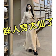 女裝 大碼法式高級感V領開衫秋冬慵懶風收腰綁帶厚實針織衫上衣 歷史價格詳細信息