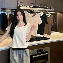 【歡迎光臨】短袖體恤 短T  性感露肩 體恤 時尚潮流小衫女 學生衣服 正韓上衣 大尺碼女裝 中長款體恤裙 C0222 歷史價格詳細信息