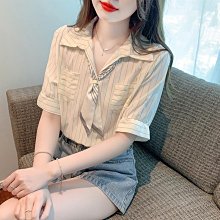 【歡迎光臨】 條紋毛衣複古港風女外穿寬鬆韓版ins潮慵懶風短款針織衫森係 歷史價格詳細信息