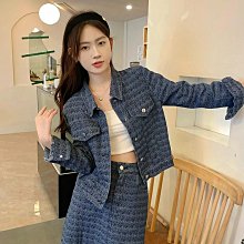 【歡迎光臨】實拍~大尺碼女裝黑色牛仔外套+長/短版半身裙甜酷時尚套裝胖MM 歷史價格詳細信息