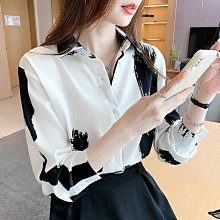 【歡迎光臨】早秋雪紡襯衫女裝秋裝2023年新款歐貨漂亮洋氣小衫女士時尚上衣 歷史價格詳細信息