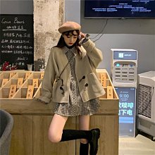 【歡迎光臨】 春秋裝新款女小個子顯高三件套連衣裙學院風法式複古潮套裝/單件 歷史價格詳細信息