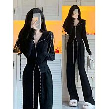 【歡迎光臨】 套裝/單件秋季法式小清新長袖圓領碎花襯衫+藍色少女闊腿褲兩件套 歷史價格詳細信息