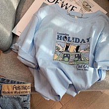 【歡迎光臨】 純棉夏季2024新款情侶裝短袖T恤女韓版寬鬆學生ins上衣女潮 歷史價格詳細信息