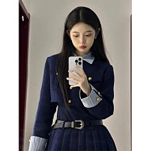 【歡迎光臨】 學院風套裝女夏季新款小個子短袖Polo領襯衫高腰百褶短裙子兩件套 歷史價格詳細信息