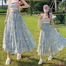 大尺碼半身裙 雪紡半身裙 a字裙 百褶裙 大碼女裝 高腰遮胯顯瘦珠光紗雪紡百褶皺半身裙女 夏季日系氣質中長款a字裙薄 歷史價格詳細信息
