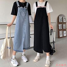 小美の店G女裝女生衣著夏季新款牛仔揹帶裙女韓版寬鬆大尺碼中長款減齡顯瘦吊帶洋裝 價格比較,價格查詢,歷史價格詳細信息