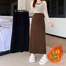 小美の店大尺碼女裝胖mm高腰顯瘦燈芯絨短裙時尚復古a字包臀裙氣質半身裙潮 歷史價格詳細信息