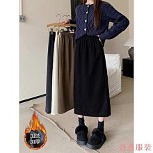 小美の店大尺碼女裝胖mm高腰顯瘦燈芯絨短裙時尚復古a字包臀裙氣質半身裙潮 歷史價格詳細信息