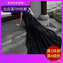 小美の店大尺碼2023年女裝韓版復古牛仔藍鬆緊高腰顯瘦遮胯傘裙中長半身裙 歷史價格詳細信息