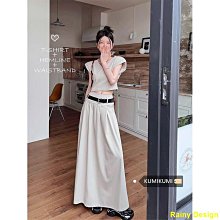 Rainy Design【tufangcod】國中生褲裙*超熱賣*實拍美式速乾工裝辣妹抽繩鬆緊腰A字短裙防走光包臀褲裙（S-5XL*黑 灰 軍綠 歷史價格詳細信息