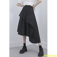 不規則高腰小眾直筒闊腿褲寬鬆垂感長款休閒西裝褲女質感 歷史價格詳細信息